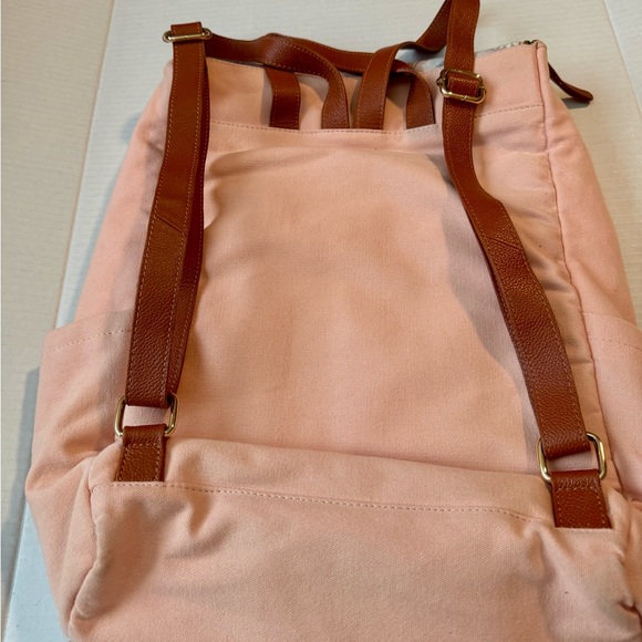 Erin Condren Pink Floral Backpack In Bloom - Picture 4 of 9